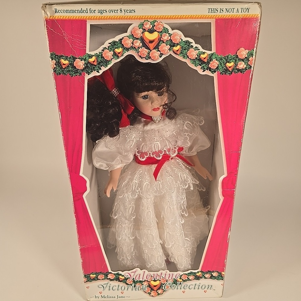 1996 Limited Edition Valentine Victorian Collection Melissa Jane Doll